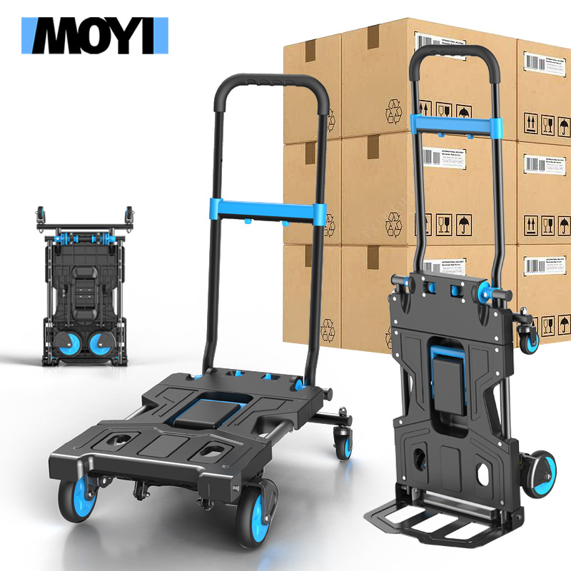 Outdoor Camping Trolley - Portable Folding Camping Wagon Cart, Outdoor