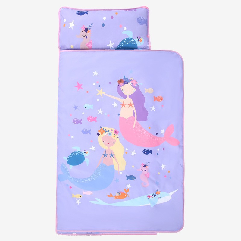 Toddler Nap Mat with Pillow an - Outdoor Camping Rugs recension och pris