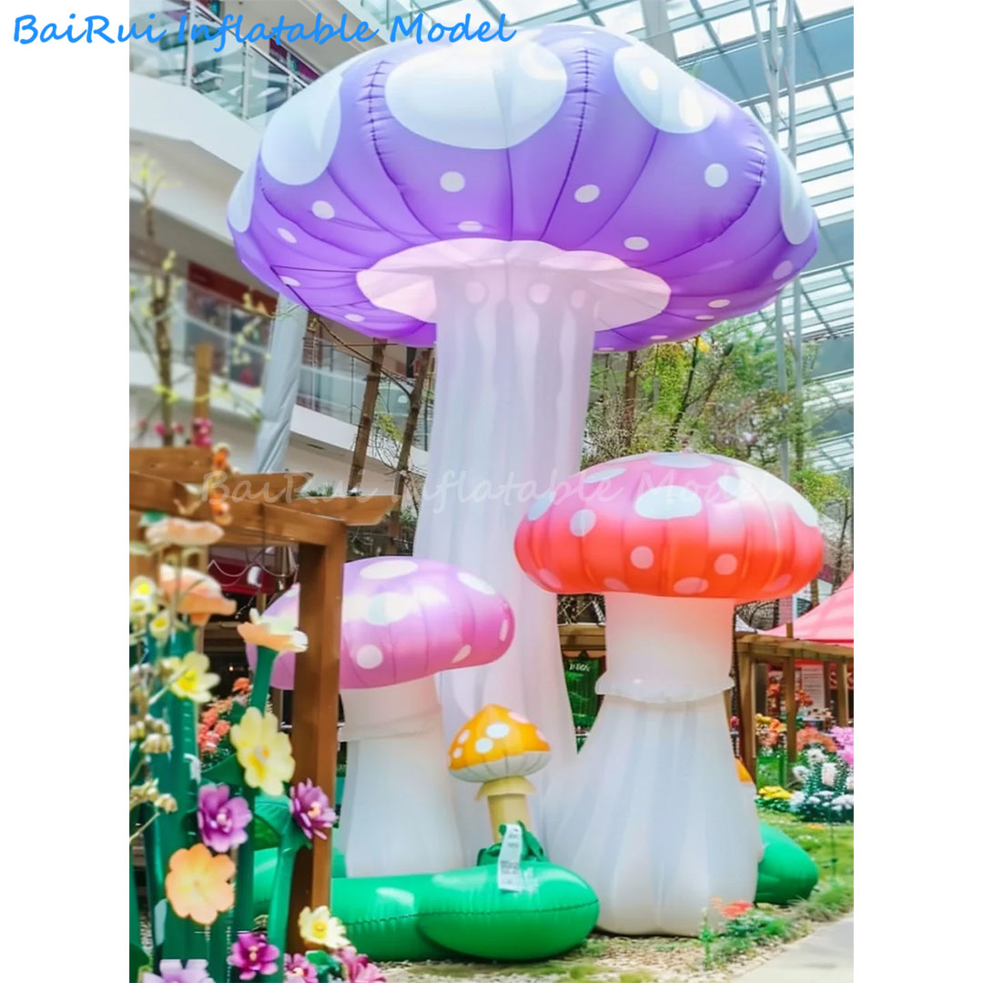 Giant Inflatable Cartoon Mushr - Outdoor Camping Exhibition recension och pris