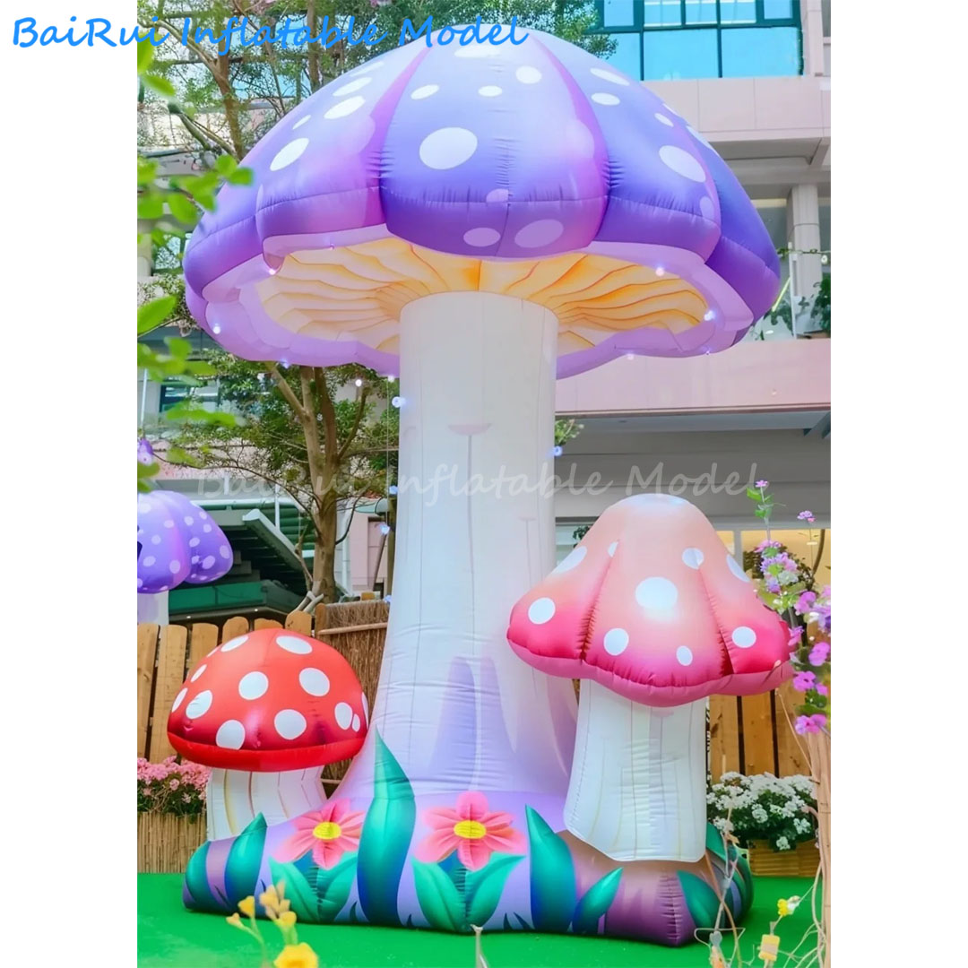 Giant Inflatable Cartoon Mushr - Outdoor Camping Exhibition recension och pris