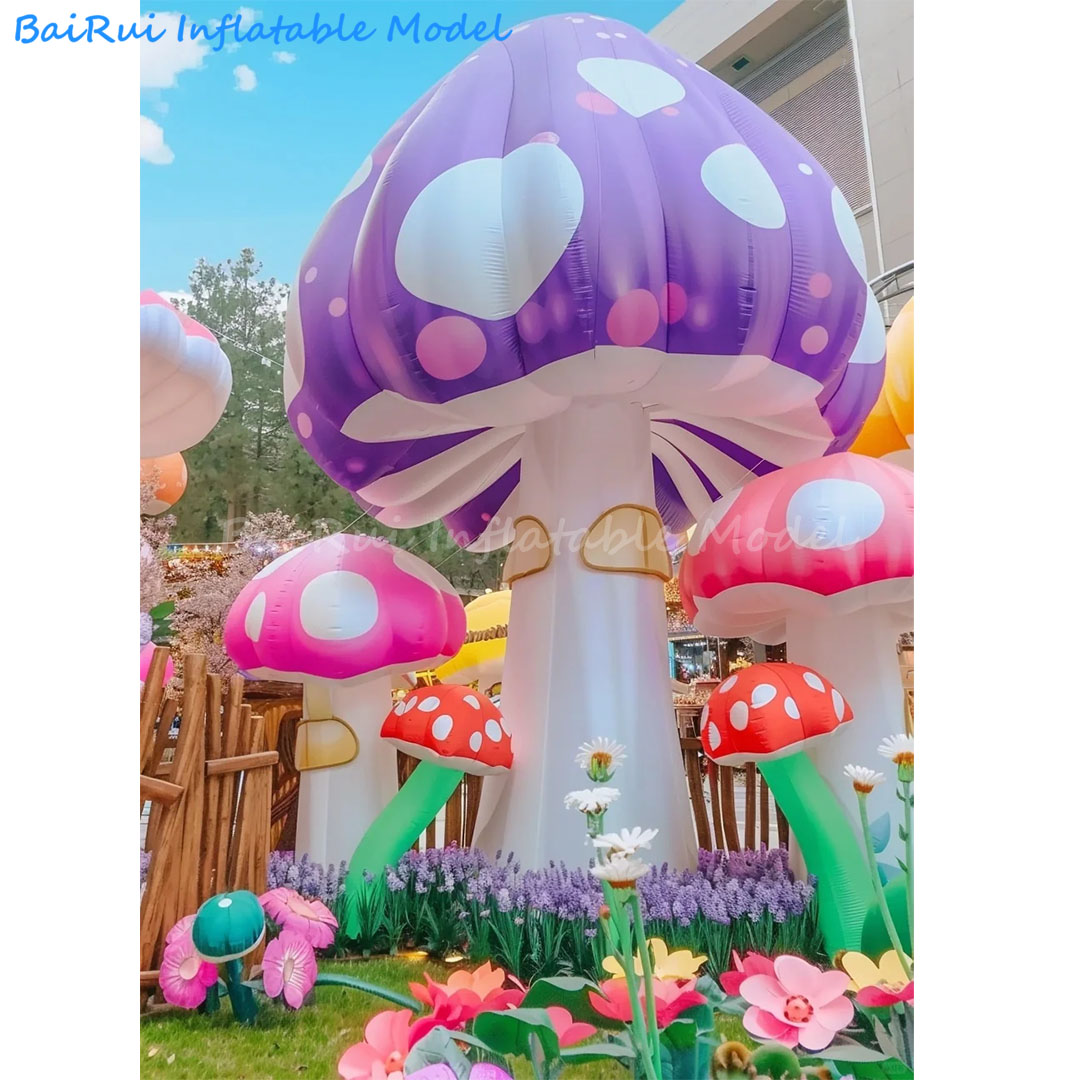 Giant Inflatable Cartoon Mushr - Outdoor Camping Exhibition recension och pris