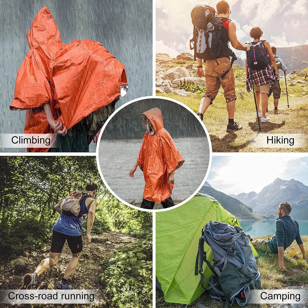 1Pcs Hiking Travel Tent Rainwe - Camping Rain Poncho recension och pris