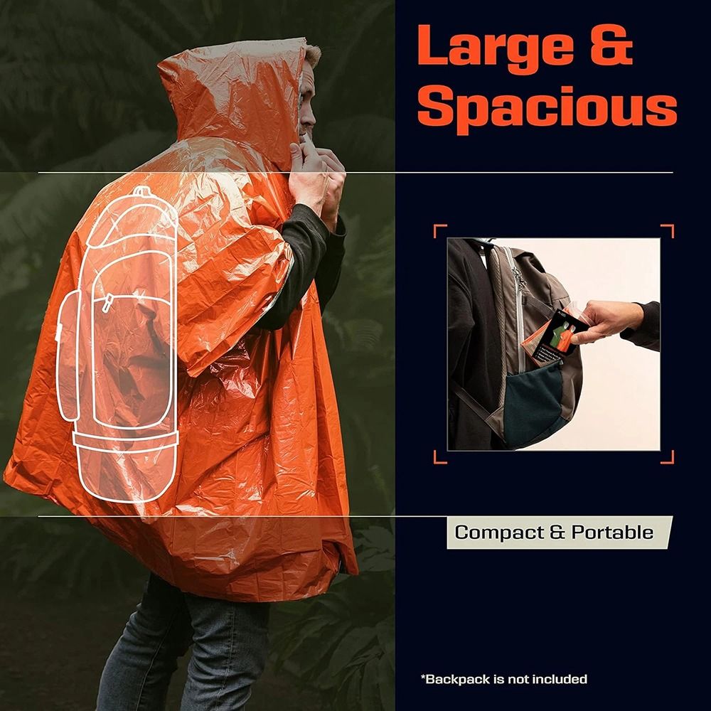 1Pcs Hiking Travel Tent Rainwe - Camping Rain Poncho recension och pris