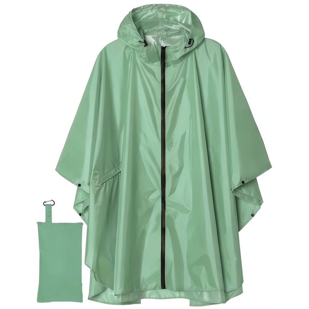 Durable Waterproof Rain Poncho - Camping Rain Poncho recension och pris