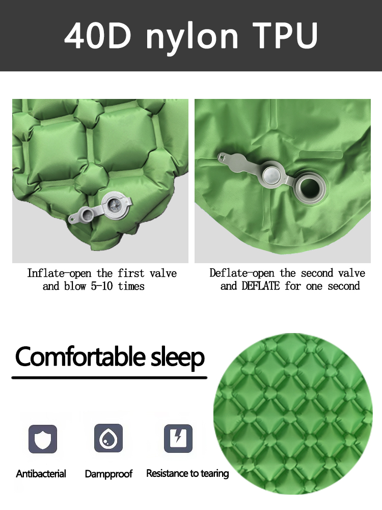 Camping Inflatable Mattress in - Bed Outdoor Camping recension och pris