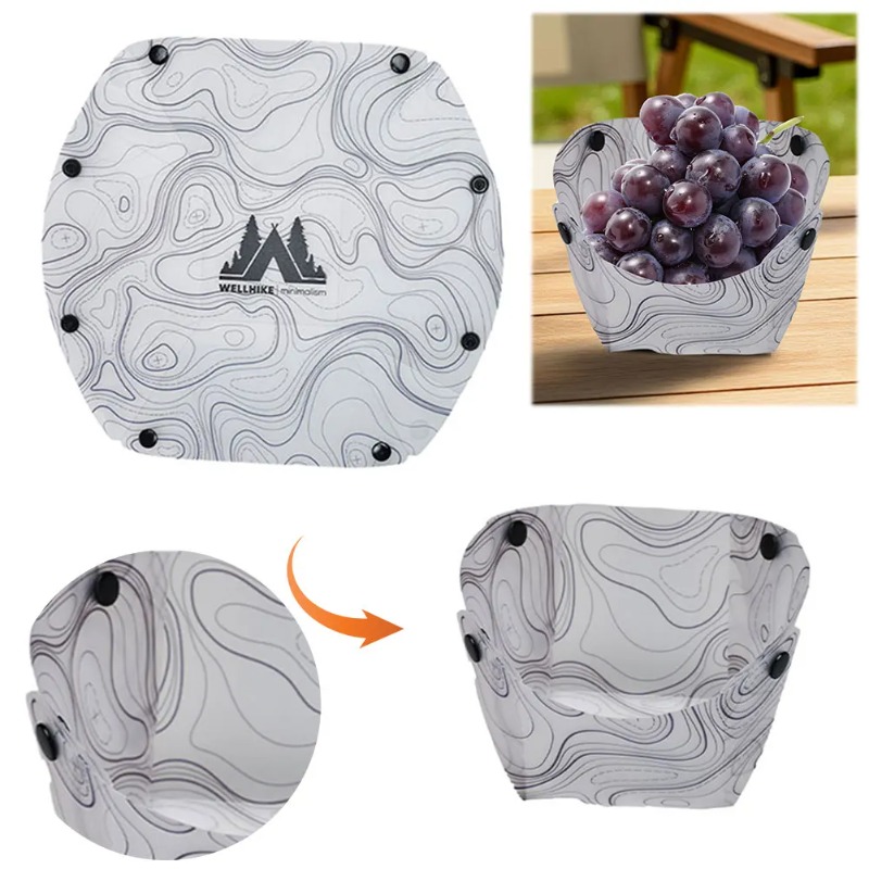 Foldable Camping Tableware Por - Outdoor Camping Dining Set recension och pris